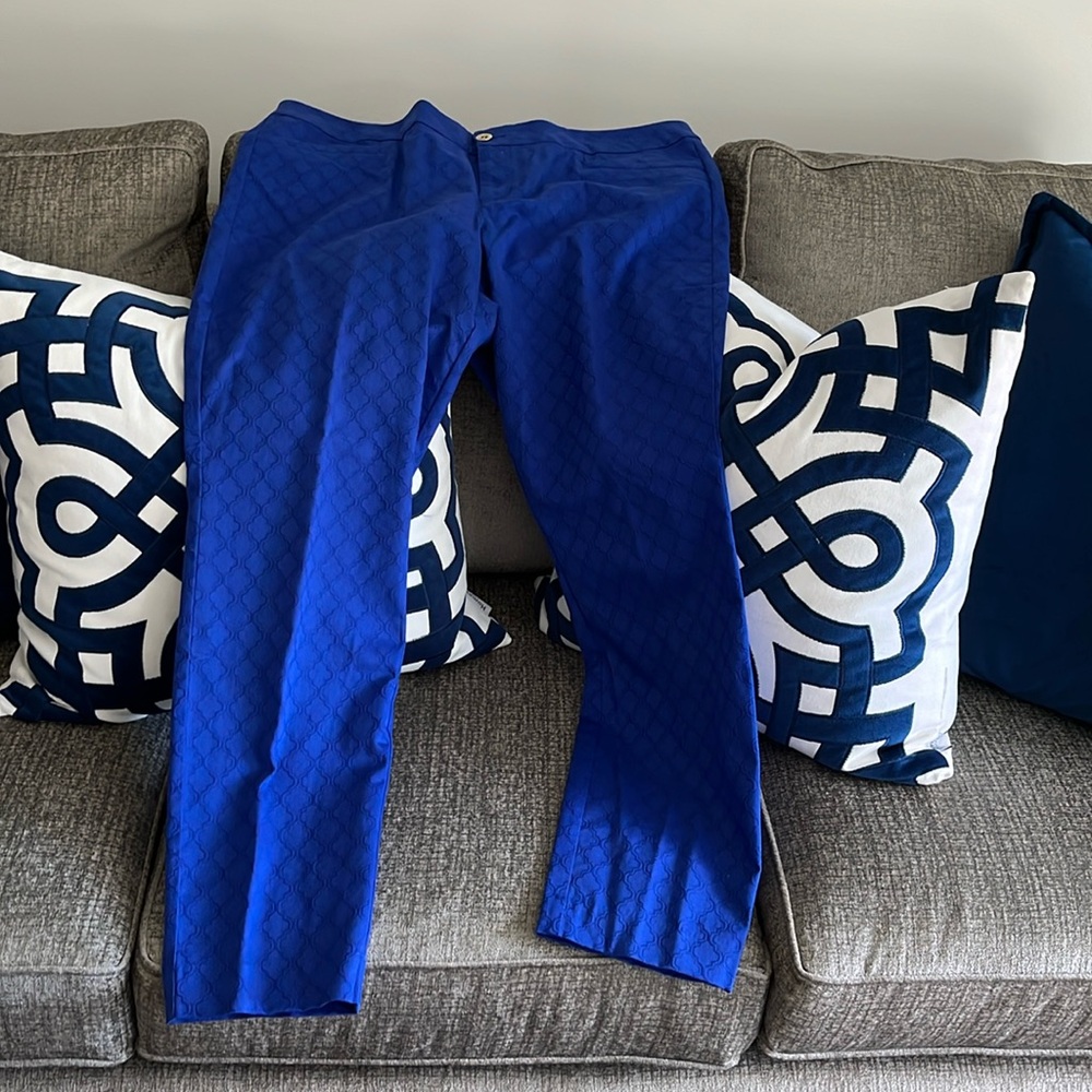 EUC Lilly Pulitzer Kelly Pant - purple Size 16